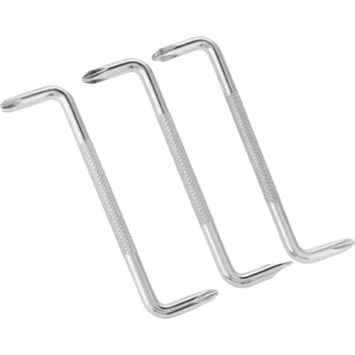 3pcs/set Z-type Screwdrive Offset Solt Cross Screwdriver Hand Tool Set PH3/PH2, PH2/PH1, PH1/SL6 ElectricianScrewdriver Tool