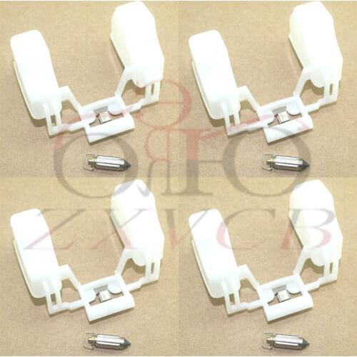4pcs For GSX-R750 GR75A 1985-1987 GSXR750 GSXR 750 GR 75A Motorcycle Carburetor Repair Kit Oil Cup Float