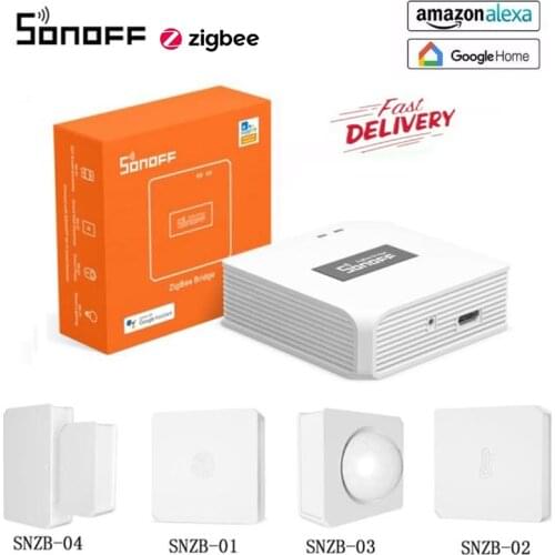 Sonoff Zigbee Motion Sensor / Door Window Detector Smart Home eWeLink APP Voice Control Via Alexa Google Home