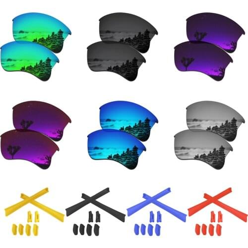 Dropshipping SmartVLT Replacement Lenses Polarized for Oakley Flak Jacket XLJ Sunglasses - Multiple Pairs Packed