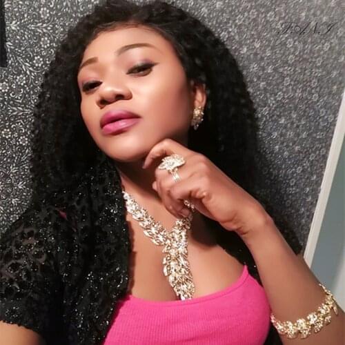 Fani 2019 Nigerian Wedding women custome Jewelry Set Brand African Beads Jewelry Set Dubai Gold-colorful Jewelry Set Wholesale