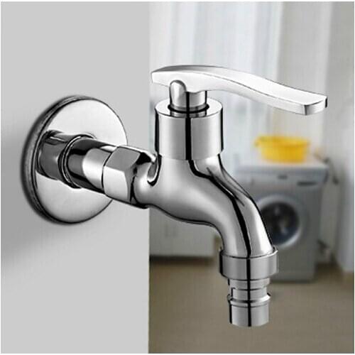 Hot Sale high quality brass chrome finished washing machine faucet outdoor faucet garden faucet