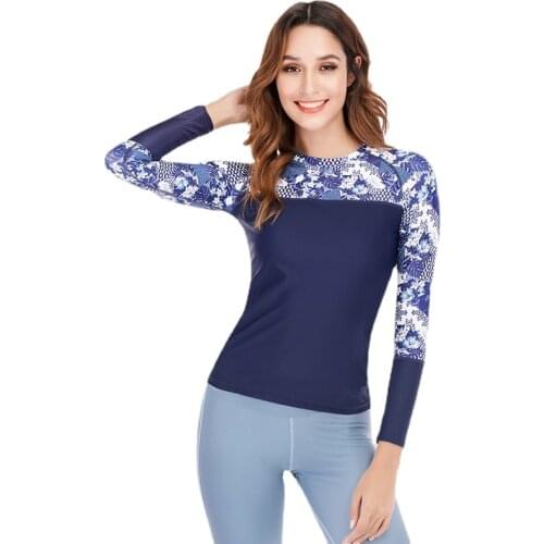 Swimwear Women Rashguard Long Sleeve Swimsuit Female UPF 50+ Surf Suit Swim Shirt Pant For Surfing Water Sports Clothes