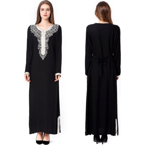 Kaftan Dubai Abaya Turkey Muslim Women Hijab Dress Islam Caftan Marocain Dresses Vestidos Eid Mubarak Ramadan Clothing Musulman