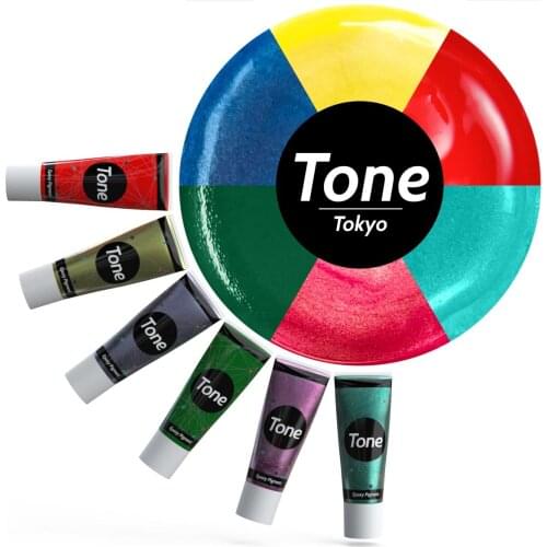 Tone Tokyo Epoxy Pigment Set Resin Pigment Kit Dye Coloring Liquid Ink Colorant DIY Fading Jewelry Making Crystal Multicolors
