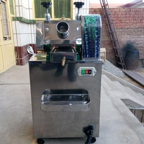 Desktop auto control battery power sugar cane juicer for sale / plug electric small sugarcane juice machine