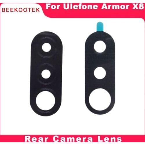 New Original Back Camera Lens Rear Camera Lens Glass waterproof foam Replacement Accessories For Ulefone Armor X8 Smart Phone