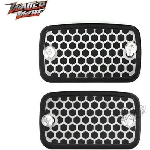 Front Brake Clutch Fluid Oil Reservoir Cap For DUCATI MONSTER 400 620 2003-2007 CNC Cover Motorcycle Waterproof Accessories Moto