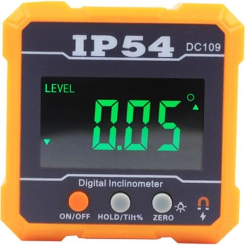 Cheap mini Inclinometer slope angle meter Protractor Tilt Level Meter Angle Finder Clinometer with magnetic base