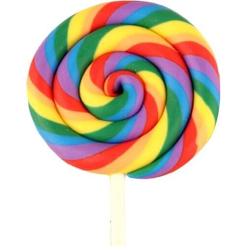 Handmade Baby Soft Pottery Lollipop Newborn Photography Props Decorations for Infant Photo Shooting Posing