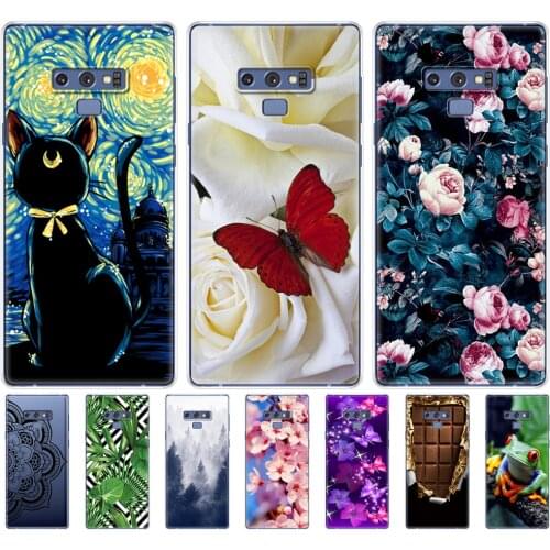 Silicone case For Samsung Galaxy Note 9 soft tpu Case For Samsung Galaxy Note 9 Note9 Cover Funda phone For Samsung Note 9 coque