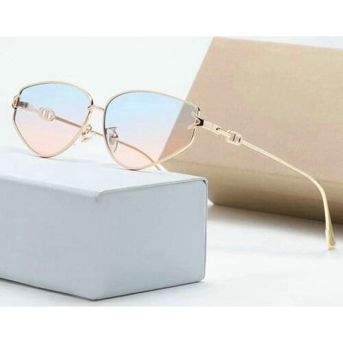 Vintage Cat Eye Sunglasses Women Fashion Brand Designer Sunglasses Female Sexy Leopard Cateyes Black Gradient Oculos De Sol