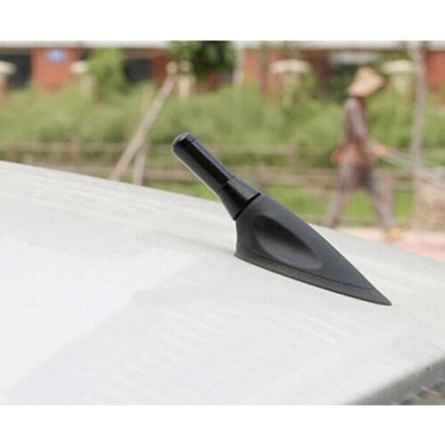 Universal Mini 3.5cm Carbon Fiber Screw Aluminum Car Short Stubby Mast Antenna A