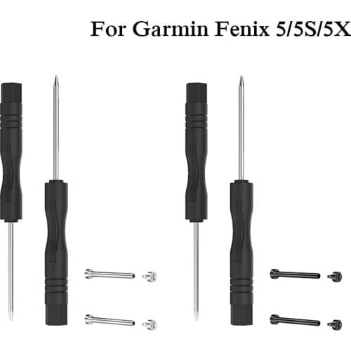 Screws heart rate watch strap screw rod strap watch accessories for Garmin Fenix 3 3 HR Fenix 5S 5X 5 plus Forerunner 935 Tool