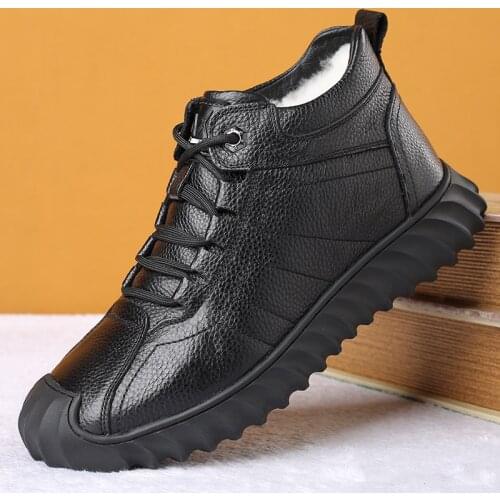 WOSHI Mens Winter Boots
