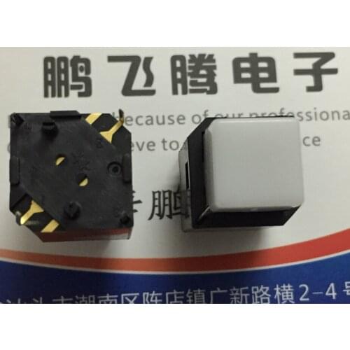 1PCS Imported Japan JAE touch switch 14.5*14.5 with light luminous button orange light power button button