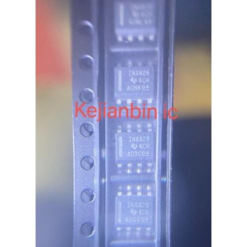 50pcs/lot INA826 INA826AIDR SOP8 NEW Original free shipping