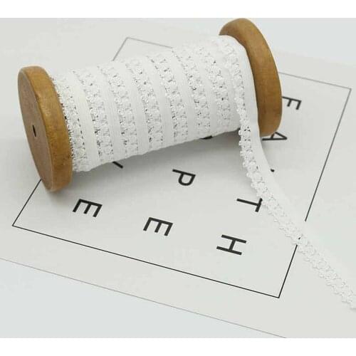 10Yards 13mm Wide Craft Sewing Band Elastic For Socks Binding Underwear Accessiories Webbing DIY Decorations Suppliers