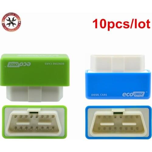 10pcs/Lot Car Diagnostic Auto ECU Chip Tuning BOX Nitro OBD2 Scanner For Diesel Cars Performance Engine Speed NitroOBD2