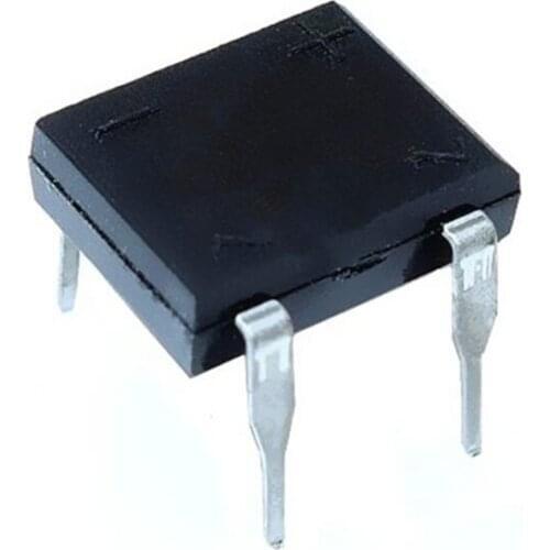 20pcs/lot DB107 DIP4 Rectifier bridge stack 1A 1000V in-line DIP-4 single-phase rectifier bridge stack