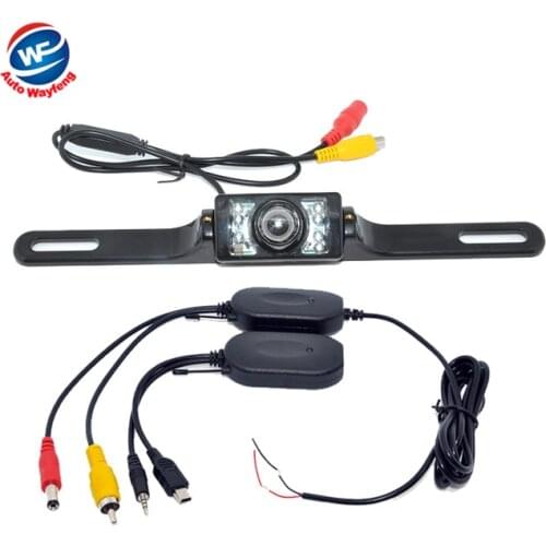 2.4G wireliess Car Reverse Rear View Backup Parking Camera Wireless Russia waterproof Waterproof Night Car Camera