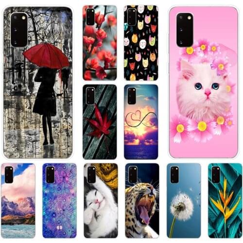 D phone case For Samsung Galaxy S20 Case Silicon TPU Cover For Samsung S20 PLUS fundas For Samsung Galaxy S20 bumper cute