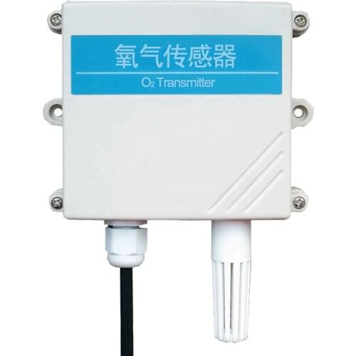 RS485 digital output temperature humidity sensor 30% O2 oxygen gas detector
