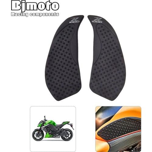 For Kawasaki Z1000S/X 2010 2011 2012 2013 2014 2015 Motorcycle tankpad protector Fuel Tank Decals Black sticker Pad