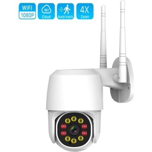 WIFI Camera Outdoor PTZ IP Camera 1080P Wireless Speed Dome CCTV Security Cameras 1080P IR Home Outdoor Surveilance