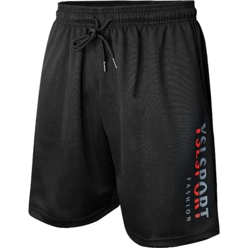 Mens Quick-drying Running Shorts with Pockets Fitness Gym Training Sports Jogging Short Pants Summer Breathable