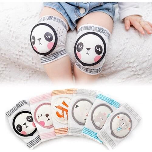 Baby Knee Pads Summer Mesh Thin Cotton Baby Crawling Toddler Anti-Fall Knee Pads Elbow Pads Childrens Knee Pads Leg Warmers
