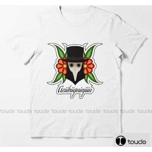 New Gziibiigninjiin Labled Black MenS T-Shirt Printed T-Shirt Pure Cotton Men Top Tee Print T Shirt O-Neck Short Unisex