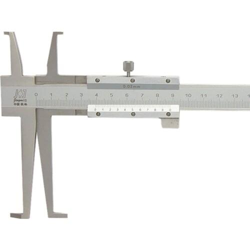 9-200mm/0.02 Long Claw Inside Groove Vernier Caliper Stainless Steel Inner Vernier Calipers Accuracy Measuring Tools