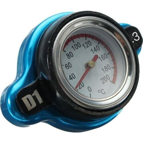 Universal Car 1.3 Bar Thermostatic Radiator Cap Cover Water Temperature Gauge