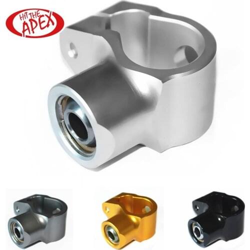 Universal CNC Motorcycle Steering Damper Bracket Kit Support Holder Safe Control for Kawasaki Ninja ZX6R ZX 6R 636cc 2013-2017