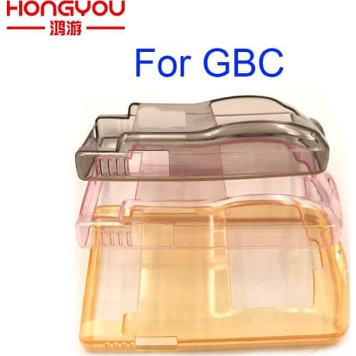 10pcs Transparent TPU Protective Cover For GBC Controller Protection Case For Game Boy Color Controller