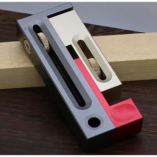 2021 Mortise Ruler Making Woodworking Tool Saw Slot Adjuster Measuring Instrument Regulator Seam Adjustment Table Controller