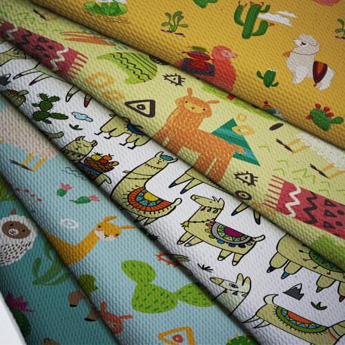 50*140cm Bullet Textured Liverpool Fabric Flower Printed DIY Tissue Kids Home Textile for Sewing Quilt Decoration Home