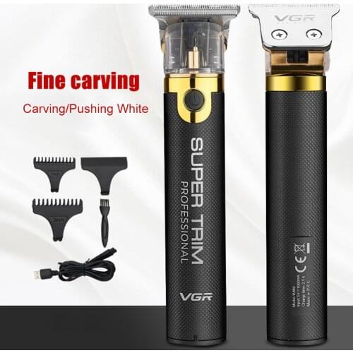 Rechargeable T-blade Hair Clipper Barber Carving Trimmer Electric Cutter Hair Clipper Electric Hair Cutting Machine Haircut