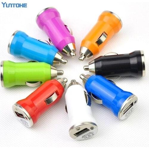 Single USB Port Car Charger 5V 1A Cigarette Lighter Adapter Suitable For Mobile Phone Charger