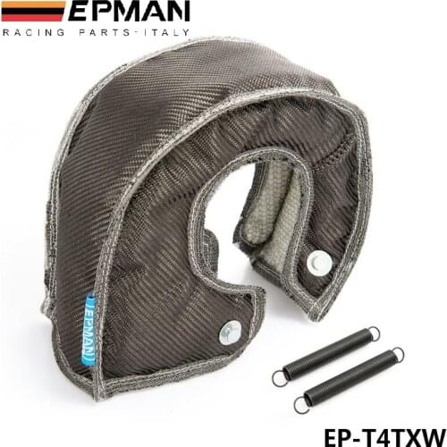 EPMAN Carbon Fiber Turbo Blanket heat shield Cover High Performance For T4 GT45 GT40 GT47 EP-T4TXW