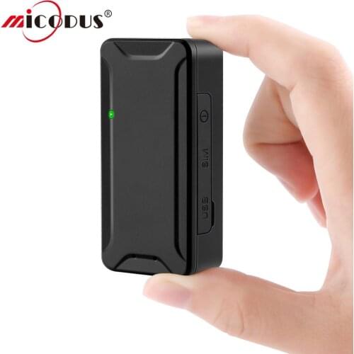 AT2 Mini GPS Tracker For Car GPS Tracker Children Person Voice Monitor Recording Locator Strong Magnet GPS+LBS+WIFI Positioning