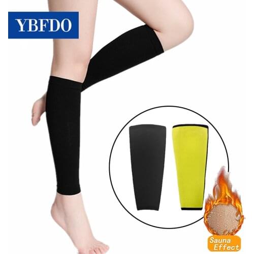 YBFDO Calf Women shaper Slimming Waist Trainer Hot Sweat Sauna Neoprene Body Fat Burning Workout Shapewear