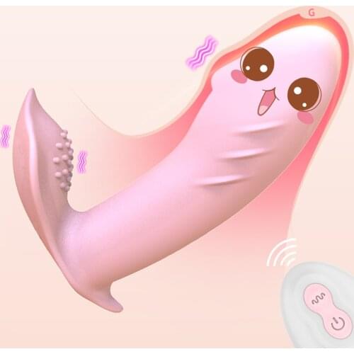 Invisible Wearable Vibrator Dildo Vibrator for Women G Spot Clitoris Stimulator Wireless Remote Control Vibrator Panties SexToys