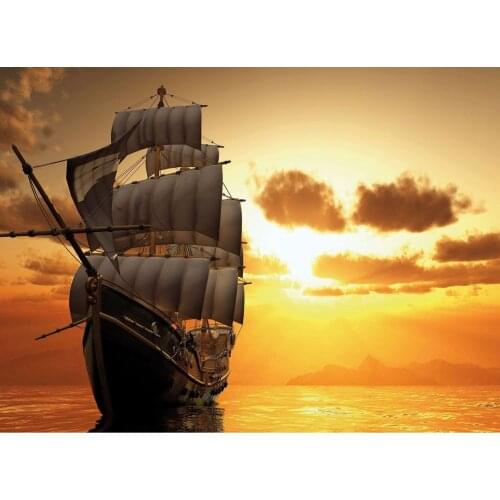 Nova 1000 Piece New Horizons SAIL Open Puzzle-used for Sea-Going Sailing Ship Adult Puzzle 1000 Parts