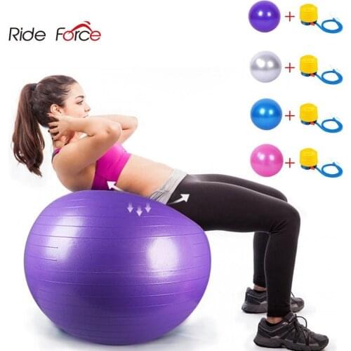 Sports Yoga Balls Pilates Fitball Exercise Ball for Gym Fitness Balance Equipment Workout Accessories 55cm 65cm 75cm