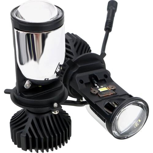 90W/Pair Canbus H4 LED Car Light Bulb H4 LED Mini Projector Lens Automobiles Lamp Conversion Kit 12V 24V Hi/Lo Beam Headlight