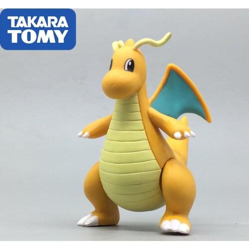Takara Tomy Toy SP Pokemon Action Figure MSP Joint Movable Dragonite Figurine Doll Collectibles