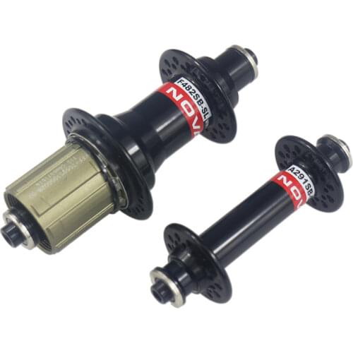 288g SUPER LIGHT SL Novatec A291SB-SL F482SB-SL 20/24H road bike hubs 10s 11s 4 pawls front & rear AL7075 axle cassette body
