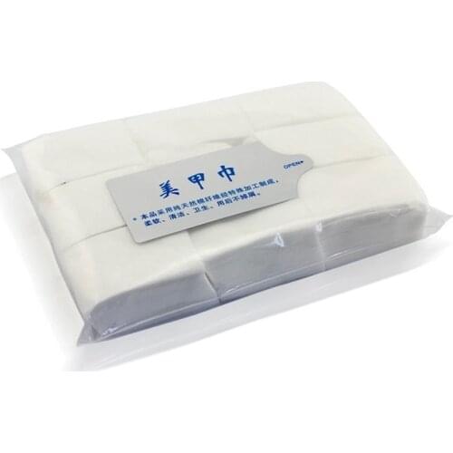 900Pcs/Pack Nail Washing Cotton Remover Disposable Cotton Nail Washing Towel Wipes Manicure Cleaning Makeup Tools